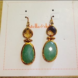 Jeweled earrings
