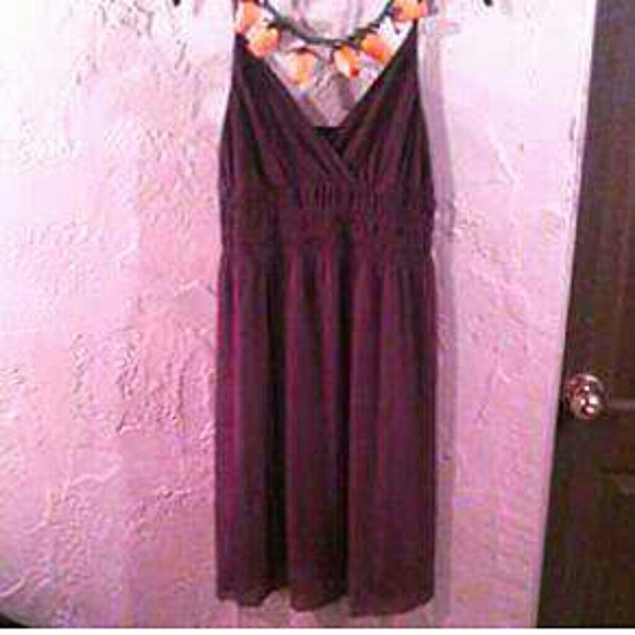 Chocolate dress