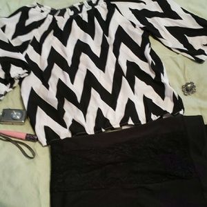 Chevron top