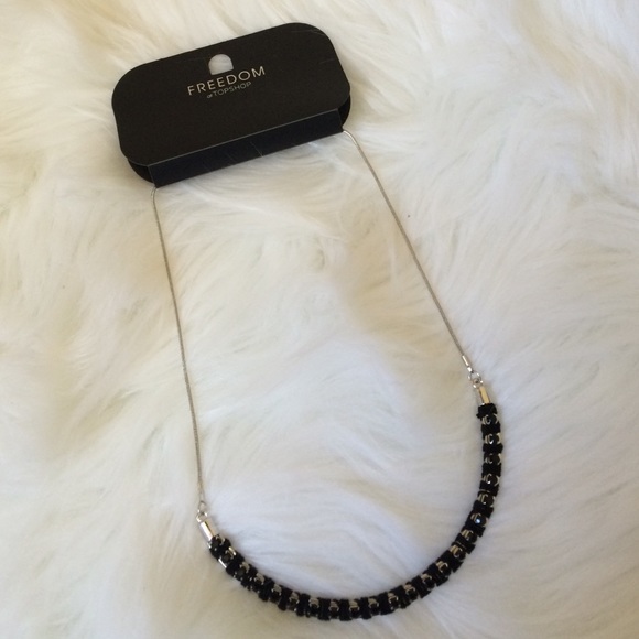 Topshop Onyx Necklace