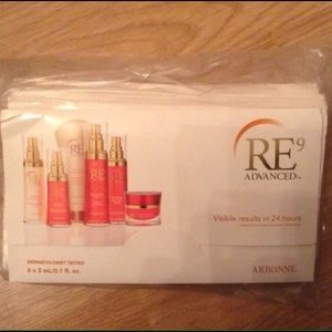 Arbonne RE9 advanced facial sample kit