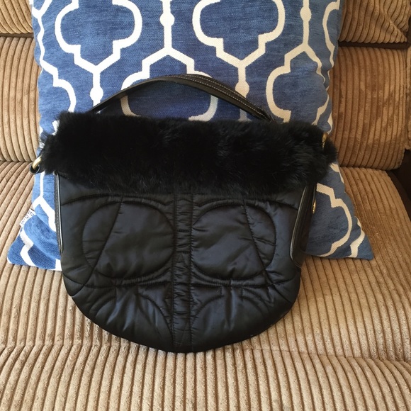 Rare rabbit fur COACH