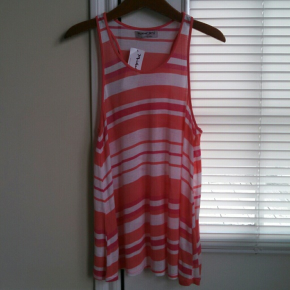 NWT Michael Stars Striped Tank