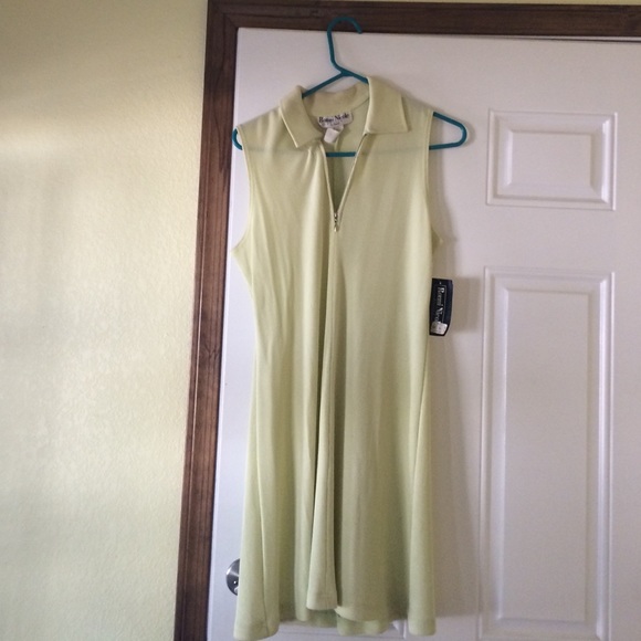 Ronnie Nicole style 47696 color lime Summer Dress.