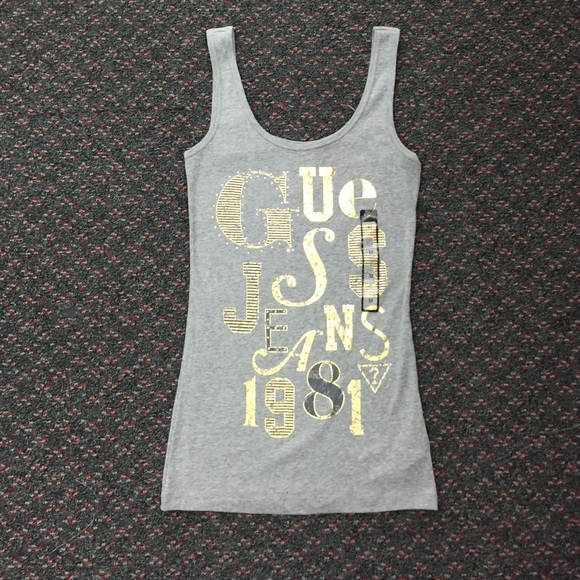New GUESS tank top size M