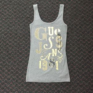 New GUESS tank top size M
