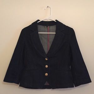 Express denim blazer- Size 4 Express denim blazer- Size 4