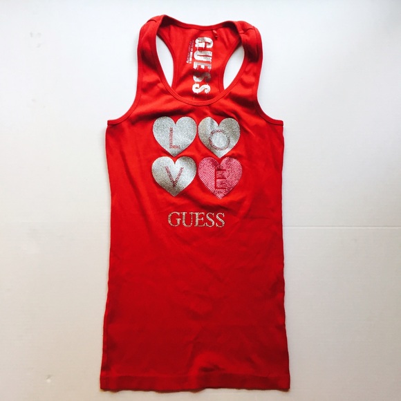 like New GUESS love tank