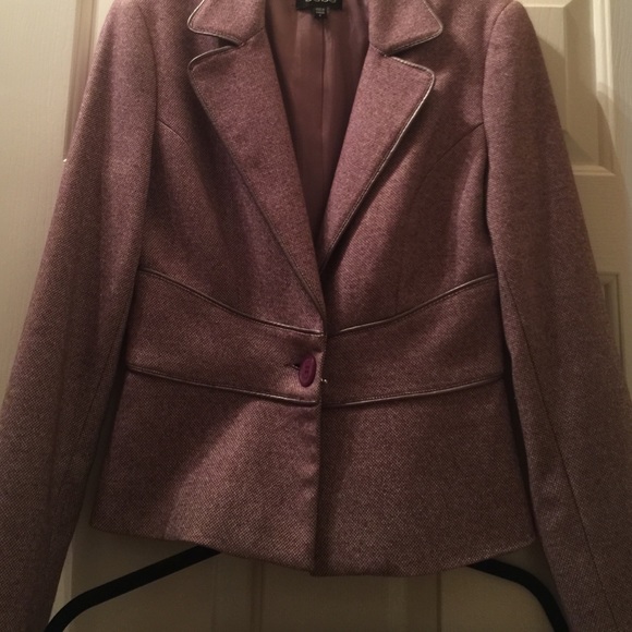 Bebe light purple jacket and matching pants