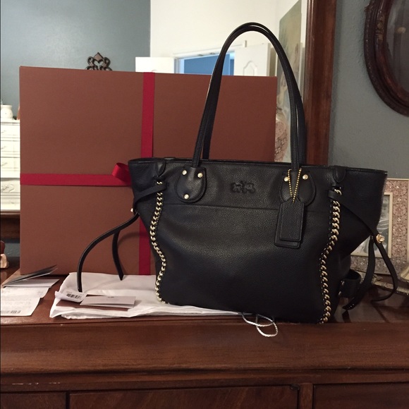 Coach Tall Tatum Tote (in whiplash leather)
