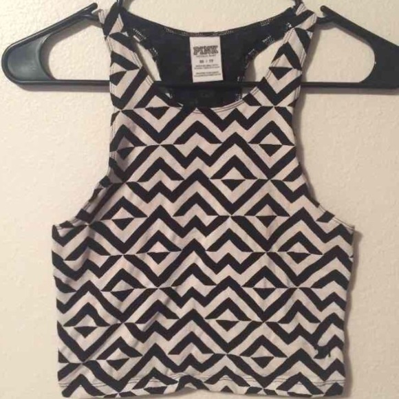 Chevron crop top