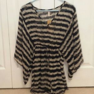 Francesca Flowy Striped Top