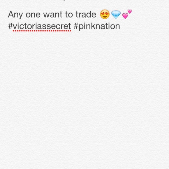 Victoria's Secret pink only! 💎💕