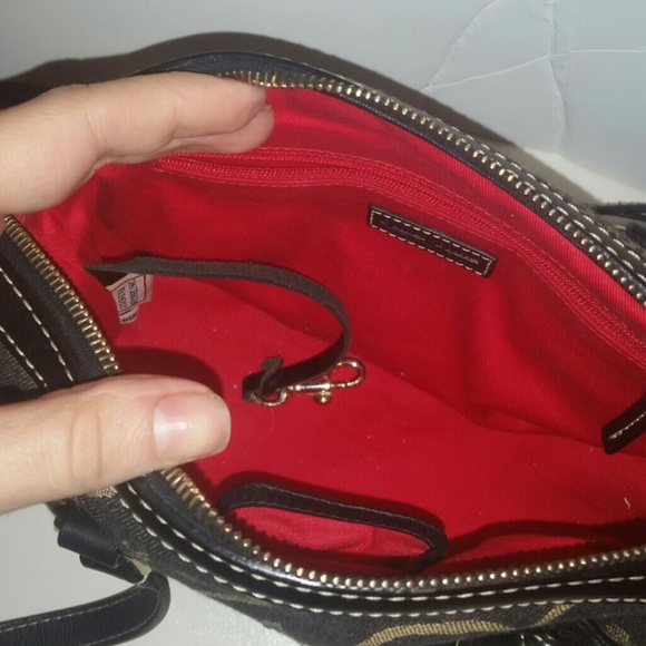 Dooney and Bourke denim purse - Picture 3 of 4