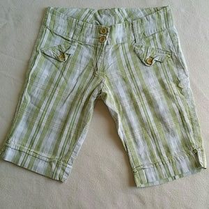 PECAS Plaid Cargo Bermuda Shorts XS