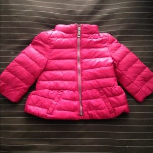 100% Authentic Burberry Hot Pink Puffer Jacket