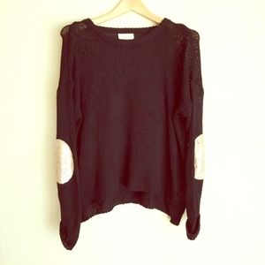 Black and gold sweater
