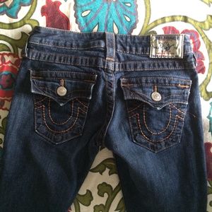 *hold* True religion super skinny jeans