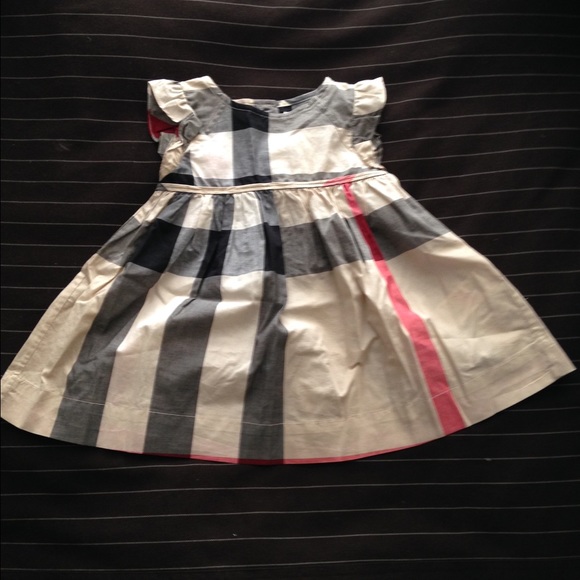 100% Authentic Burberry Iconic Plaid Girls Dress