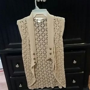 Crochet vest