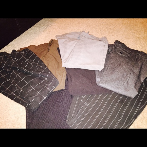 7 pairs of dress pants
