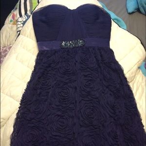 Adrianna Papell dress, dark purple
