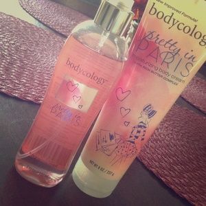 Pretty in Paris perfume and body cream