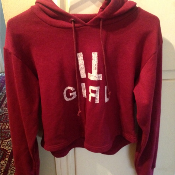 It girl crop sweater