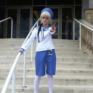 Sealand Sailor Cosplay Costume With Wig