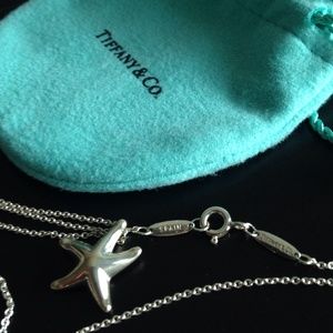 Authentic Tiffany & Co Starfish necklace