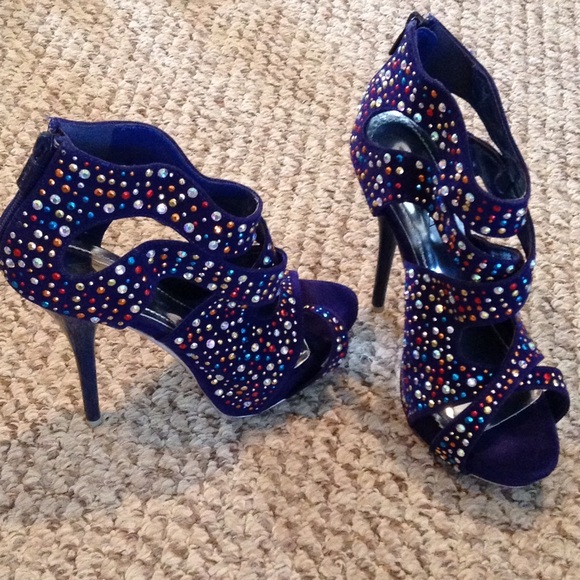 ALBA Shoes - Purple heels