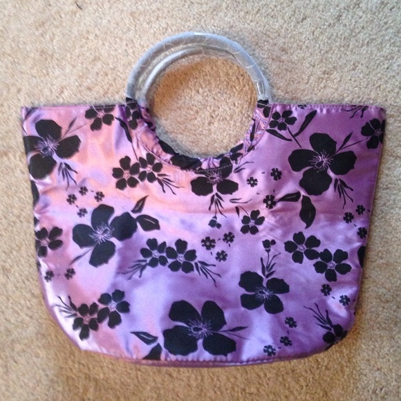 Purple purse