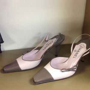 Chanel Sling back Pumps