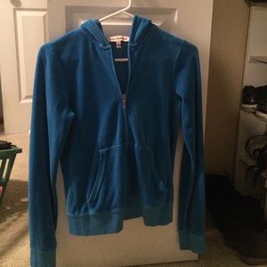 Velour track jacket
