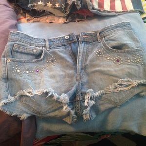 Jean shorts