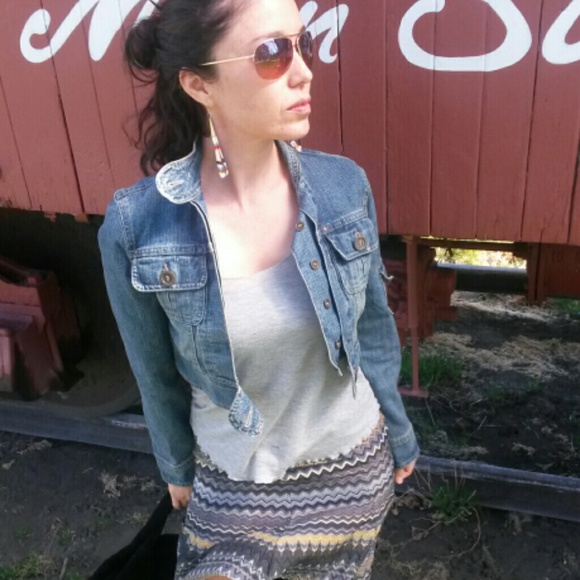 Crop Denim jacket
