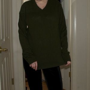 Green Boyfriend Sweater
