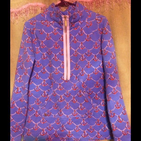 Lilly Pulitzer anchors away xsmall trade