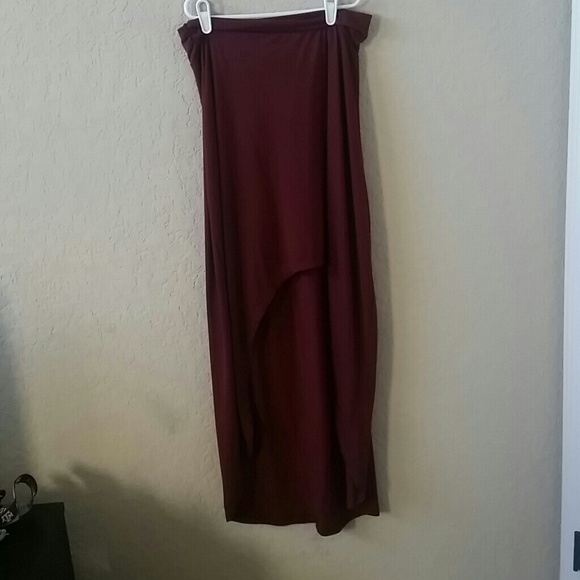 High low skirt