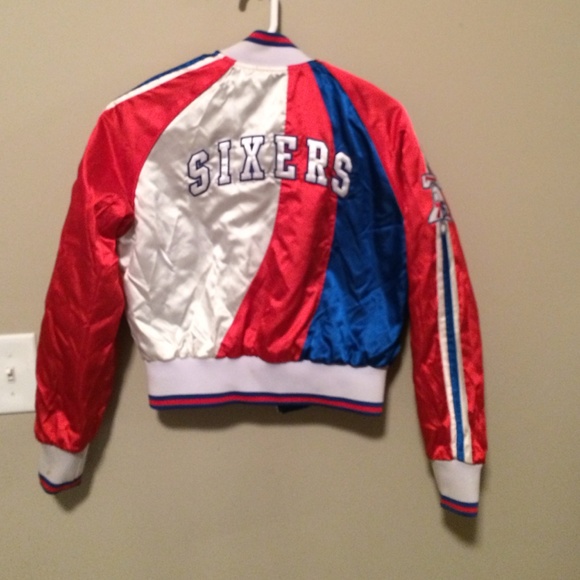 Vintage rare 76ers reversible jacket