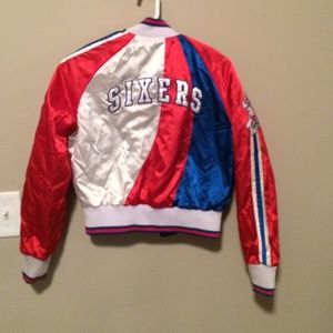 Vintage rare 76ers reversible jacket