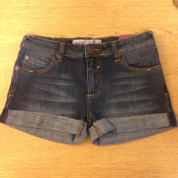 NEW denim shorts!