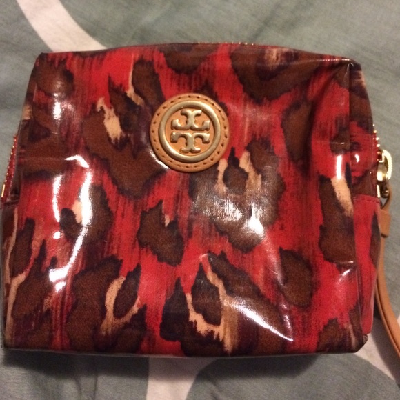 Authentic Tory Burch make up bag
