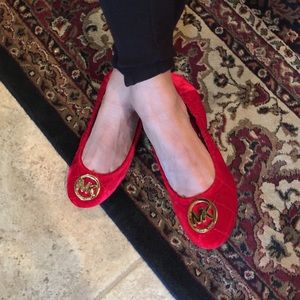 Red MK flats!