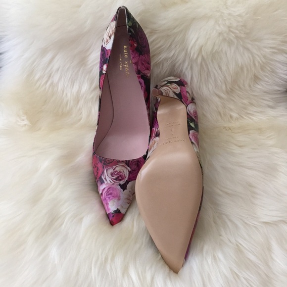 💥🎉👏SOLD ON PAYPAL💥🎊👏Kate Spade floral pumps - Picture 2 of 4
