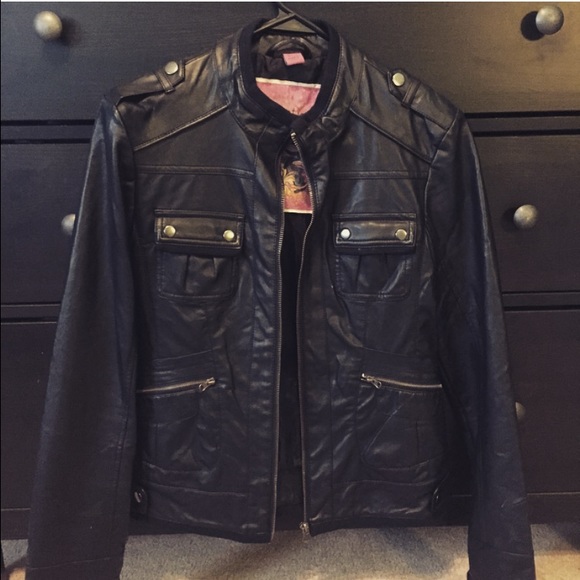 Bernardo Collection Leather Jacket