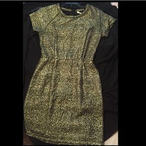 Gold party dress!