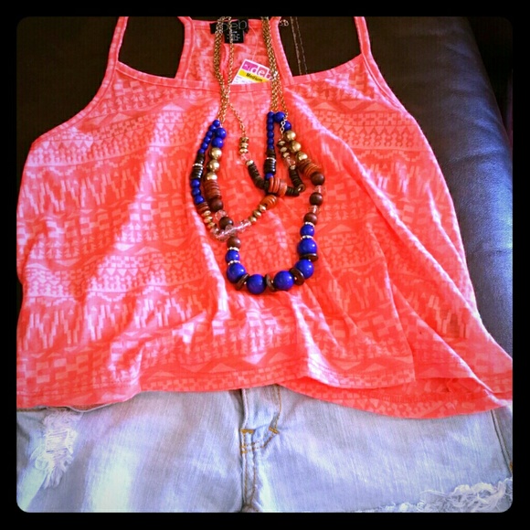 New orange top