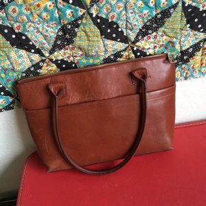 Gorgeous cognac Hobo purse