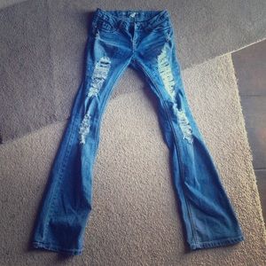 blue jeans boot cut